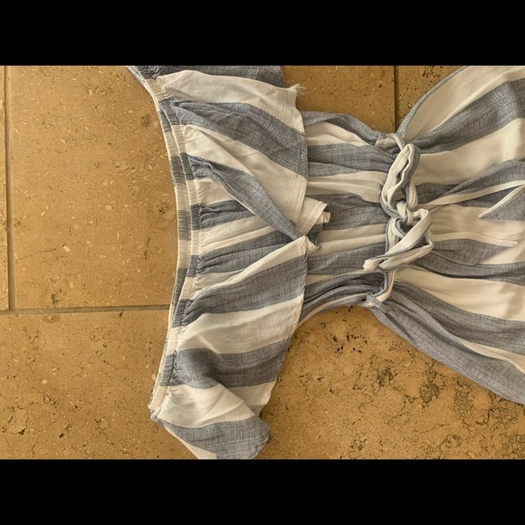 LF Seek the Label Striped Romper - Picture 5 of 5